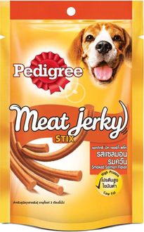 Pedigree  Meat Jerky Stix With Smoked Salmon Dog Food (60 gm)