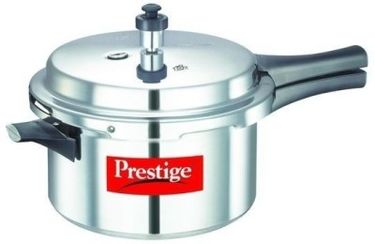 Prestige 10202 Aluminium 4 L Pressure Cooker (Induction Bottom,Outer Lid)