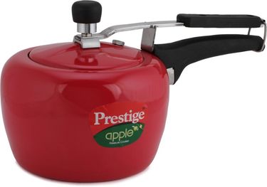 Prestige 11055 Apple Plus Aluminium 3 L Pressure Cooker (Induction Bottom,Inner Lid)