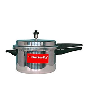 Butterfly Standard Plus Aluminium 7.5 L Pressure Cooker (Induction Base)