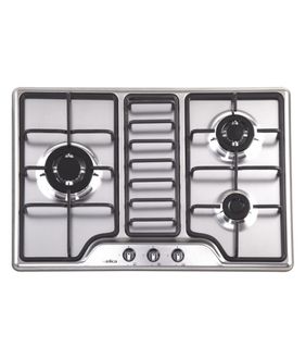 Elica Curve 3B 75 LD 3 Burner Built in Hob Gas Cooktop Price in India