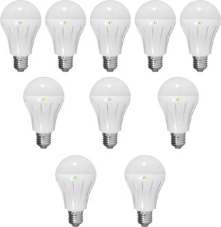 Finike  7W E27 LED Bulb (White, Pack of 10) Price in India