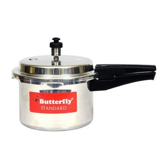 Butterfly Standard Aluminium 3 L Pressure Cooker (Outer Lid)