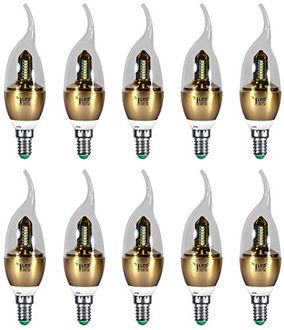 Imperial 3686 3W E14 LED Bulb (Yellow, Pack Of 10)