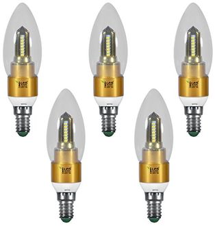 Imperial 3688 3W E14 LED Bulb (Yellow, Pack Of 5)