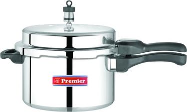 Premier Classic Aluminium 3 L Pressure Cooker (Induction Bottom, Outer Lid)