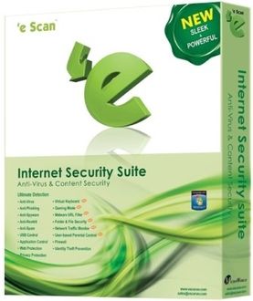 eScan Internet Security Suite 3 PC 1 Year Antivirus