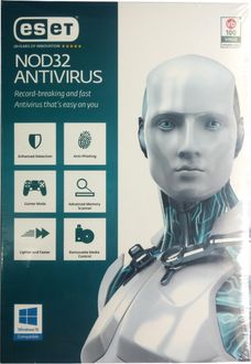Eset NOD32 Antivirus Version 9 3 PC 1 Year