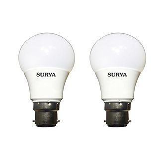 Surya 5W B22 LED Lamp (Cool Day Light, Pack of 2)