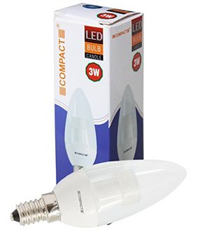 Compact 3W E14 LED Bulb (Cool White)