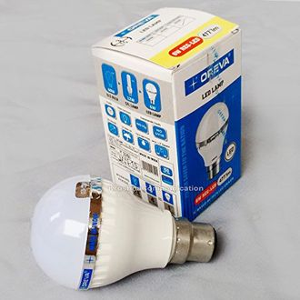 Oreva 6W B22 Ajanta LED Bulb (Cool Day Light)