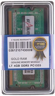 STARLITE LT PC1333-Gold 4GB DDR3 Laptop Ram