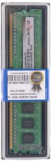 STARLITE DT PC1600E-Gold 2GB DDR3 Desktop Ram