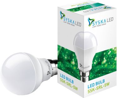 Syska SSK-SRL 5W B22 LED Bulb (Cool Day Light)