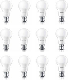Philips Ace Saver 7W B22 625L LED Bulb (Cool Day Light, Pack Of 12)