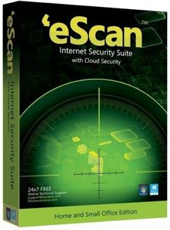 eScan Internet Security Suite with Cloud Security 4 PC 1 Year