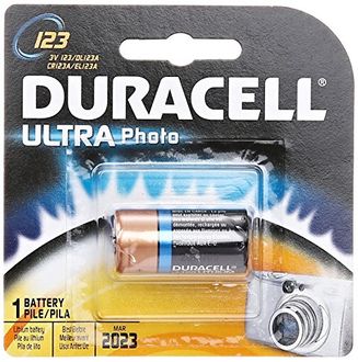 Duracell Ultra Lithium 123 3-Volt Camera Battery