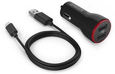 Anker PowerDrive Dual Port USB Car Charger Price in India