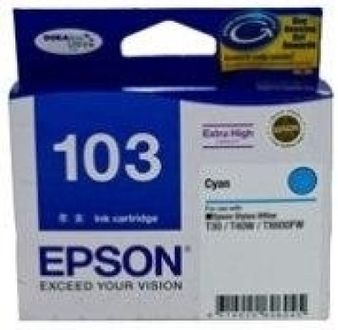 Epson 103 C13T103290 Cyan Ink Cartridge