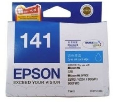 Epson 141 C13T141290 Cyan Ink Cartridge