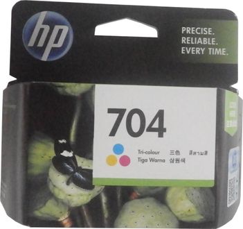 HP 704 Tricolor Ink Cartridge