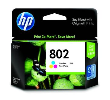HP 802 Large Tricolor Ink Cartridge