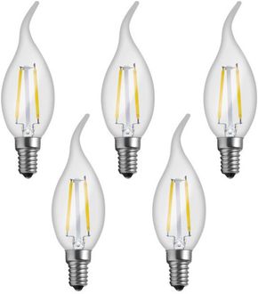Imperial 16160 2W E14 LED Filament Bulb (White, Pack Of 5) 