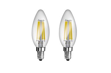 Imperial JP02 4W E14 LED Filament Bulb (White, Pack Of 2)