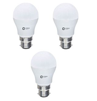 Orient Electric 7W B22 LED Bulb (White, Pack of 3)