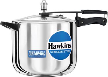 Hawkins Stainless Steel D40 Aluminium 10 L Pressure Cooker (Inner Lid)