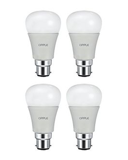 Opple 7W B22 LED Bulb (Warm White, Pack Of 4) Price in India