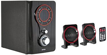 intex 2100w 2.1 speakers