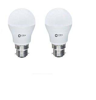 Orient Electric 7W, 9W B22 LED Bulb (Combo Pack of 2, White)