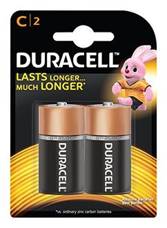 Duracell C2  Alkaline Batteries (2 Pcs)