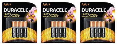 Duracell Ultra AAA Alkaline Batteries (12 Pcs)