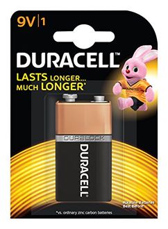 Duracell D9V1 Alkaline Battery (1 Pc)
