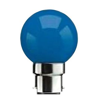 Orange Plus 0.5W B22 LED Bulb (Pack Of 10, Blue)