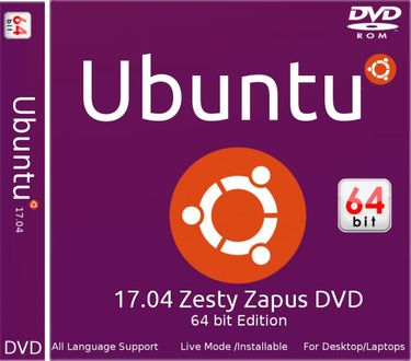 Ubuntu 17.04 64 Bit Operating System