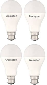 Crompton 18W Standard B22 1800L LED Bulb (White,Pack of 4)