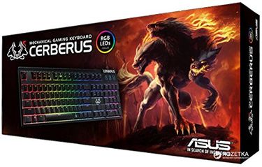 Asus Cerberus RGB LED Backlit Mechanical Gaming Keyboard Price in India
