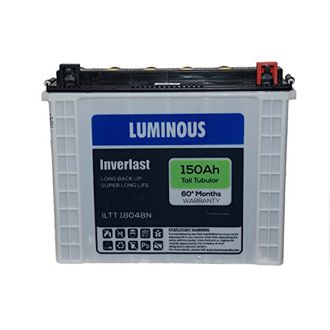Luminous ILTT18048N 150Ah Tall Tabular Inverter Battery Price in India