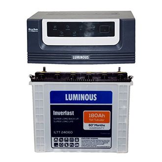 Luminous Eco Volt 1050 Home UPS (With ILTT 24060 Battery) Price in India
