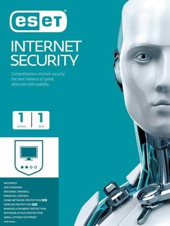 Eset Internet Security 2018 1 PC 1 Year Antivirus