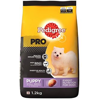 Pedigree Pro Expert Nutrition Puppy Small Breed Dog Food (1.2kg)