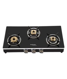 Hindware Milano Manual Gas Cooktop (3 Burners)