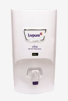 Livpure VIbe 7 L RO UF Mineraliser Water Purifier Price in India