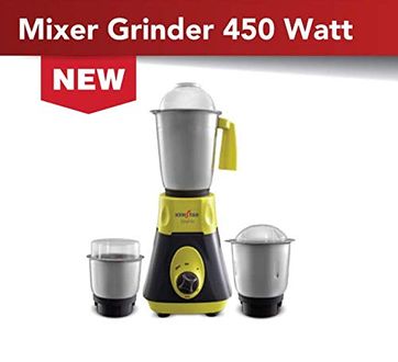 Kenstar Spacio 450W Mixer Grinder (3 Jars) Price in India