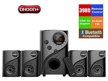 Frontech JIL-3994 4.1 Channel Multimedia Speaker Price in India