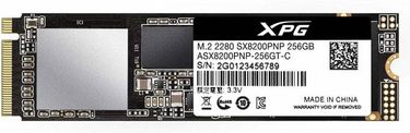 Adata XPG SX8200 Pro PCIe NVMe M.2 2280 256GB Internal SSD (ASX8200PNP-256GT-C) Price in India