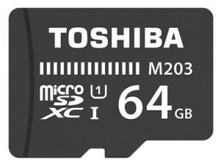 Toshiba THN-M203K0640E4 64GB Class 10 MicroSDXC Memory Card Price in India
